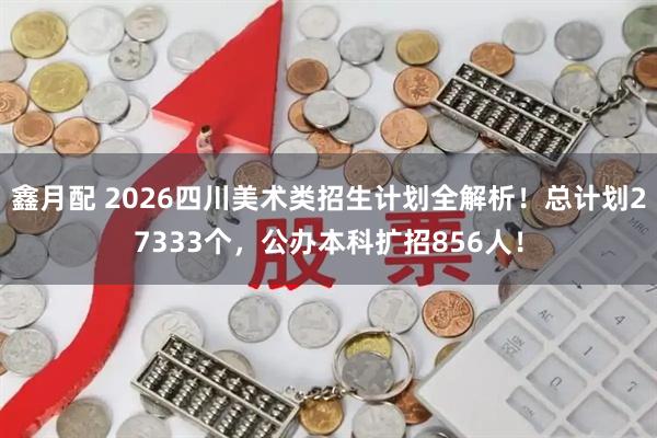 鑫月配 2026四川美术类招生计划全解析！总计划27333个，公办本科扩招856人！